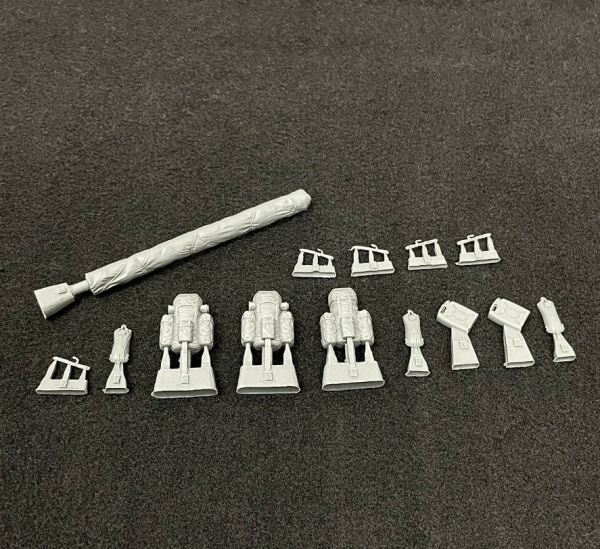 SPS-073 1/35 British FV510 Warrior TES(H) AIFV Stowage And Accessories Set (Resin)