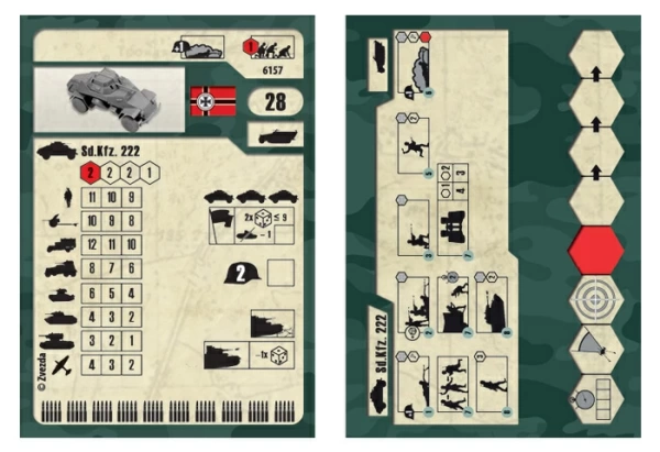 6157 Немецкий легкий бронеавтомобиль Sd.kfz 222