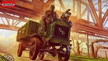 ROD733 Полноприводной 3-х тонный грузовой автомобиль