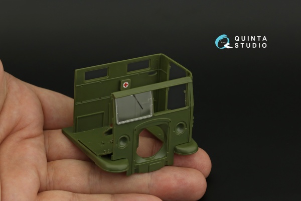 QD35048 1/35 3D Декаль интерьера кабины СТЗ-5 (Звезда)