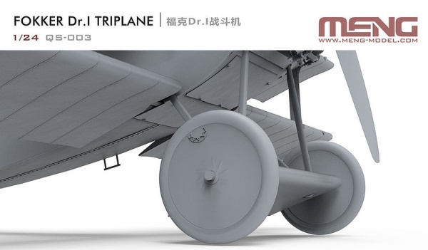 QS-003 1/24 Fokker Dr.I Triplane