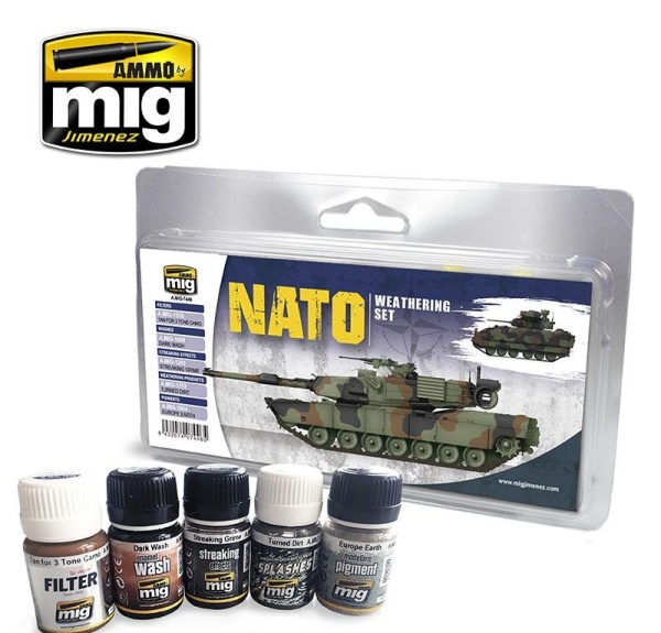 AMIG7446 NATO WEATHERING SET AMIG7446 NATO WEATHERING SET
