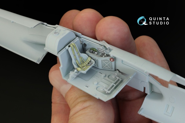 QD48072 3D Декаль интерьера кабины Ил-2 одноместный (для модели Звезда)