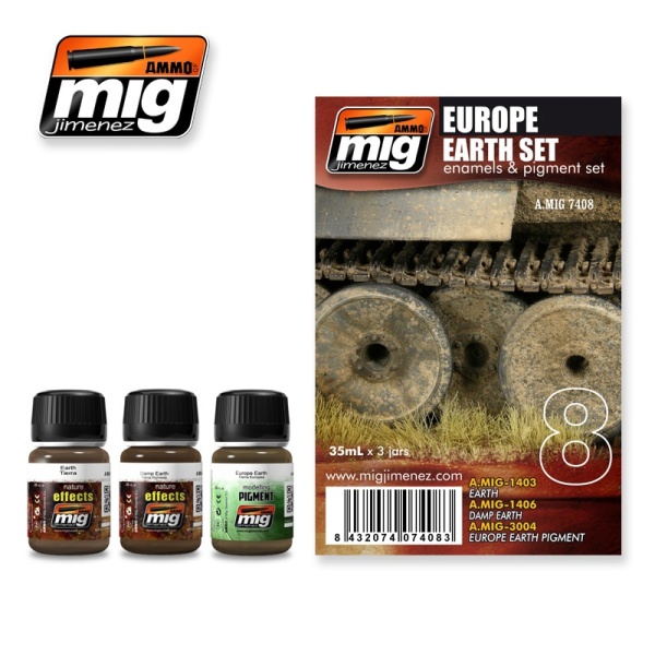 AMIG7408 EUROPE EARTH SET (Набор: 1403, 1406, 3004) AMIG7408 EUROPE EARTH SET (Набор: 1403, 1406, 3004)