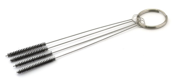 1620 Ёршик для чистки каналов аэрографа (краскопульта), 4 шт.