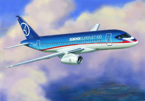 7009П Пасс. авиалайнер "Суперджет 100"