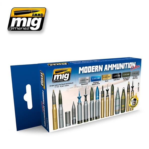AMIG7129 Набор: MODERN AMMUNITION SET AMIG7129 Набор: MODERN AMMUNITION SET