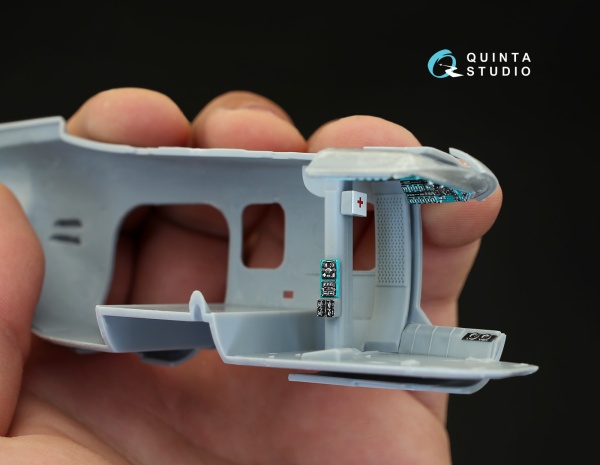 QD48084 3D Декаль интерьера кабины М-И-2 (для модели Aeroplast)