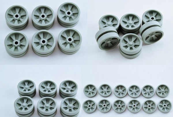 B35075 Набор новых опорных катков, для Т-90Б3М (Б4),Т-90МС, БМПТ