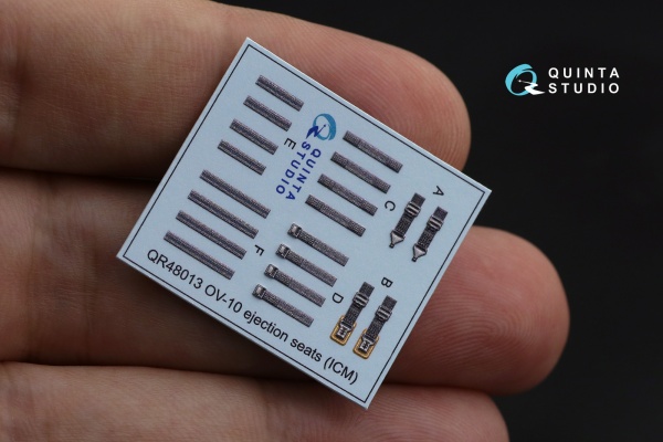 QD48227 1/48 3D Декаль интерьера кабины OV-10A (для модели ICM)