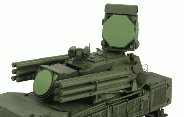 SS-016 1/35 Российский самоходный зенитный ракетно-пушечный комплекс 96K6 PANTSIR-S1 