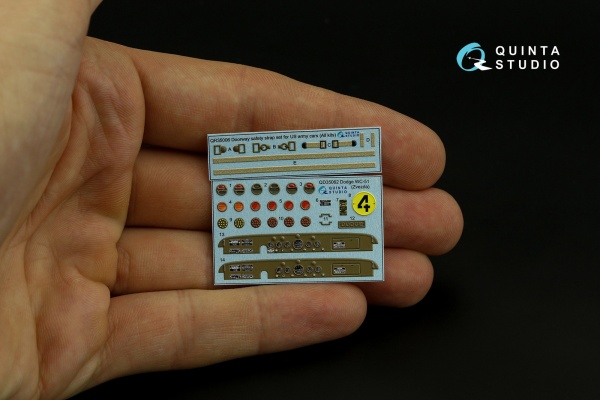 QD35062 1/35 3D Декаль интерьера Dodge WC-51 (Звезда)