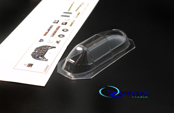 QC48001 1/48 Набор остекления Як-3 (для модели Звезда 4814), 2 шт