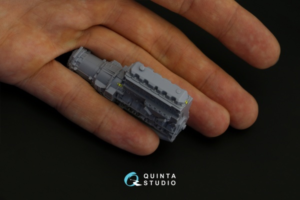 QDS-35068 1/35 3D Декаль интерьера КАМАЗ-43509 (Звезда) (малая версия)