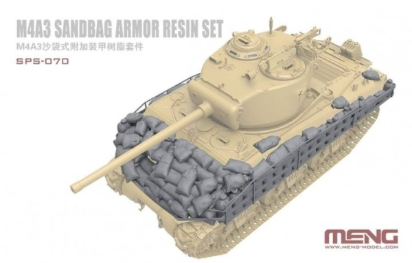 SPS-070 1/35 M4A3 Sandbag Armor (Resin)