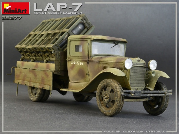 MA35277 1/35 Советская ракетная установка LAP-7