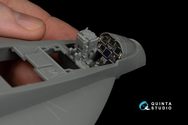 QD48198 1/48 3D Декаль интерьера кабины F/A-18E (для модели Meng)