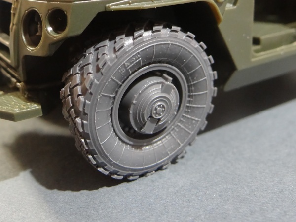 SPS-035 1/35 RUSSIAN GAZ 233115 “TIGER-M” SPN SPV SAGGED WHEEL SET (RESIN)