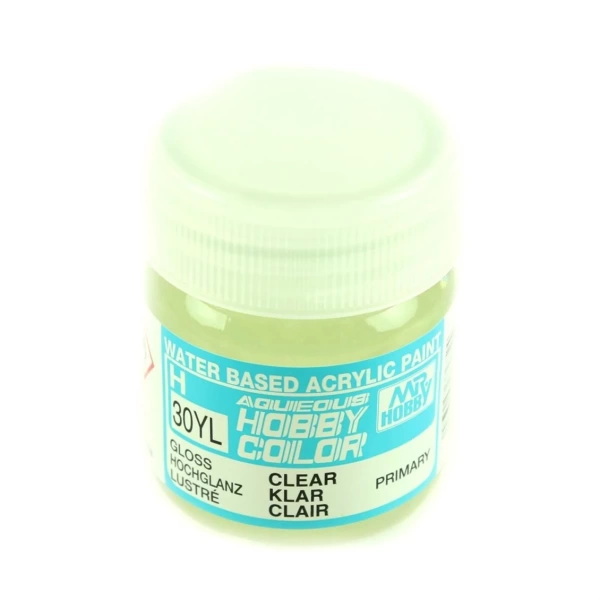 H030L Aqueous Hobby Colors L-Size (40 ml) Clear H030L Aqueous Hobby Colors L-Size (40 ml) Clear