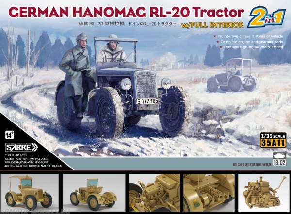 35A11 1/35 Hanomag RL-20 Tractor