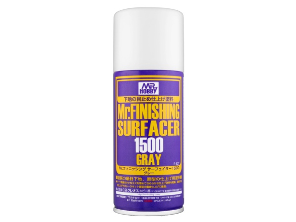 B-527 Mr. Finishing Surfacer 1500 Gray (170 ml) B-527 Mr. Finishing Surfacer 1500 Gray (170 ml)