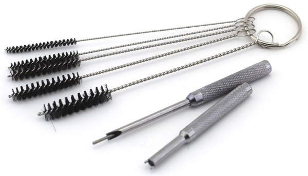 1635 Набор инструмента для разборки и чистки аэрографа, 3 пред.