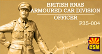 F35-004 British RNAS Armoured Car Division Officer