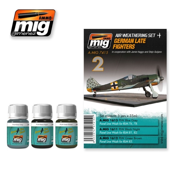 AMIG7415 German Late Fighters (Набор: 1611,1612,1613) AMIG7415 German Late Fighters (Набор: 1611,1612,1613)