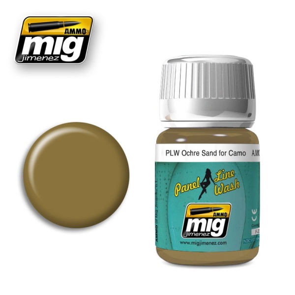 AMIG1622 PLW OCHRE FOR SAND CAMO (Смывка: Охра для песочного комуфляжа) AMIG1622 PLW OCHRE FOR SAND CAMO (Смывка: Охра для песочного комуфляжа)