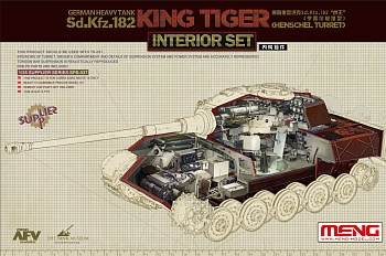 SPS-037 1/35 German Heavy Tank Sd.Kfz.182 King Tiger (Henschel Turret) Interior Set