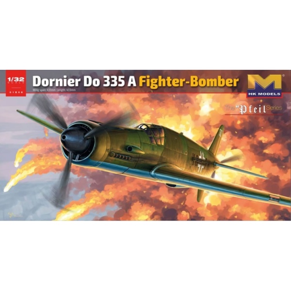 01E08 1/32 Dornier Do 335 A Fighter Bomber The "Pfeil" Series