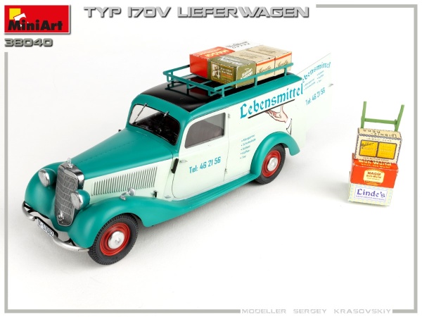 MA38040 Автомобиль Typ 170V Lieferwagen