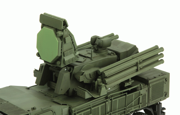 SS-016 1/35 Российский самоходный зенитный ракетно-пушечный комплекс 96K6 PANTSIR-S1 