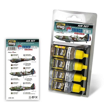AMIG7228 FRENCH WWII AIRCRAFT COLORS AMIG7228 FRENCH WWII AIRCRAFT COLORS