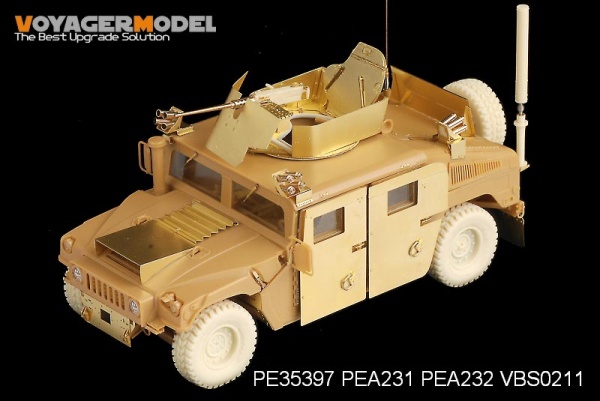 PEA232 1/35 Modern USMC HUMVEE M1114 Space Amour