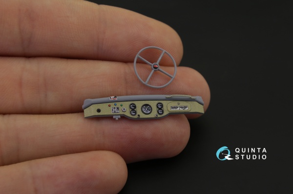 QD35029 1/35 3D Декаль интерьера кабины Ford G917T / v3000s (для модели ICM)