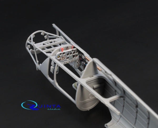 QD48005 1/48 3D Декаль интерьера кабины Ла-5  (для модели Звезда 4801)