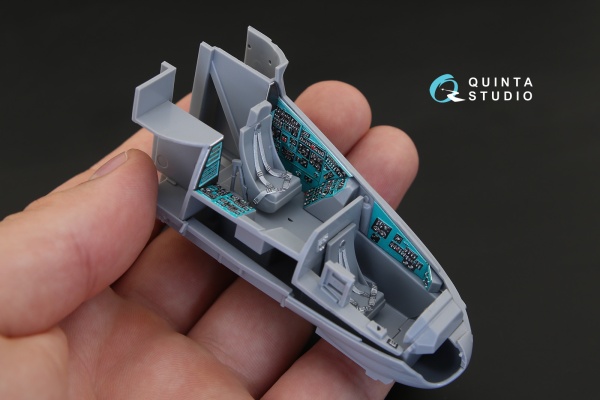 QD48155 1/48 3D Декаль интерьера кабины Ми-24П (для модели Звезда)