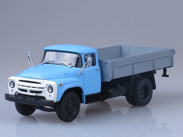 ВО001 1/43 ЗИЛ-130 бортовой (ранний), серо-голубой