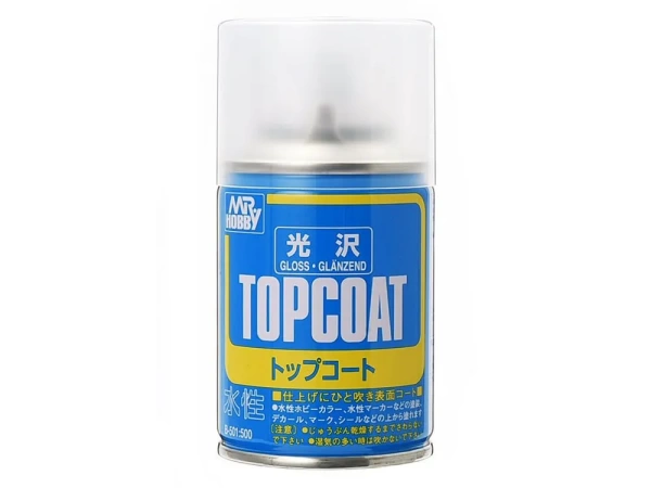 B-501 Mr. Top Coat Gloss Spray (86 ml) B-501 Mr. Top Coat Gloss Spray (86 ml)