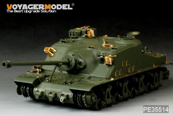 PE35514 WWII British A39 Tortoise heavy assault tank(FOR MENG TS-002)