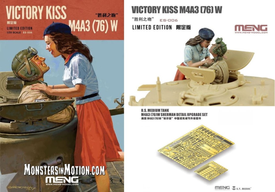 ES-006 1/35 Victory Kiss M4A3 (76) W Limited Edition