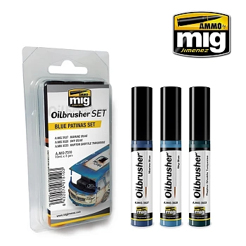 AMIG7510 BLUE PATINAS SET AMIG7510 BLUE PATINAS SET