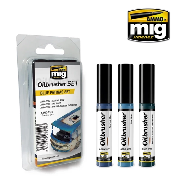 AMIG7510 BLUE PATINAS SET AMIG7510 BLUE PATINAS SET