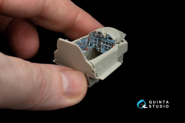 QD48056 1/48 3D Декаль интерьера кабины Су-17М4/22М4 (для модели KittyHawk)