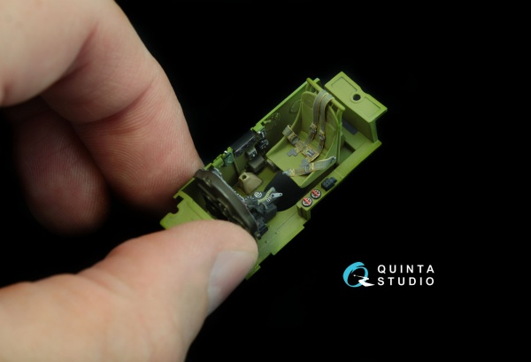 QD48030 3D Декаль интерьера кабины P-38G (для модели Tamiya)