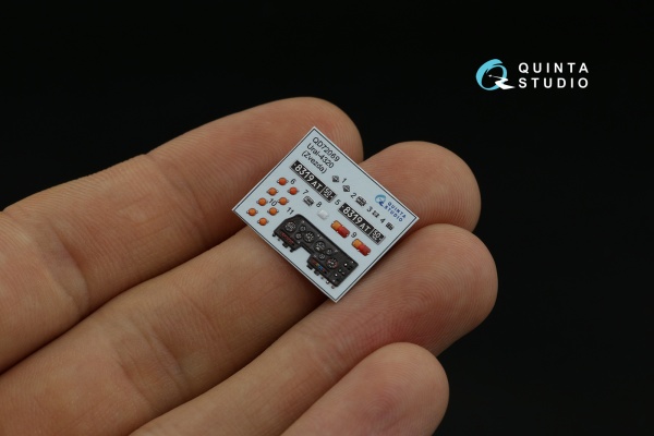 QD72069 1/72 3D Декаль интерьера кабины Урал-4320 (Звезда)