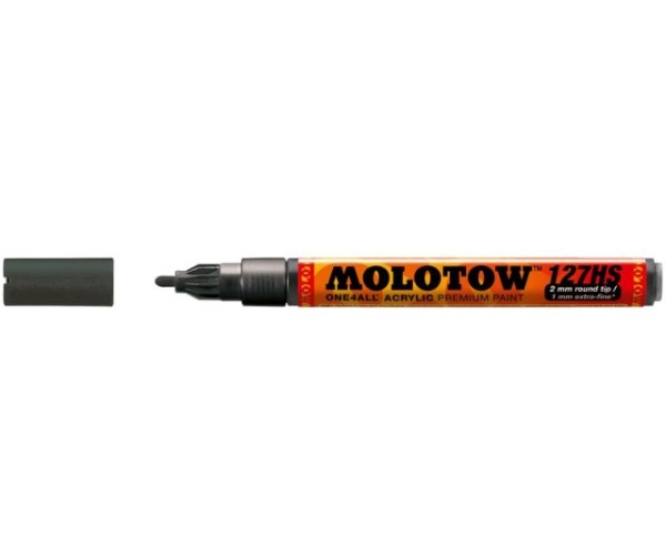 127301 Маркер MOLOTOW 127HS METALLIC #223 Черный 2мм 127301 Маркер MOLOTOW 127HS METALLIC #223 Черный 2мм