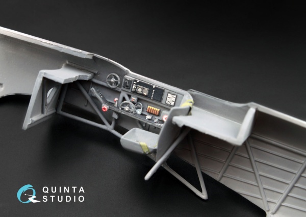 QD48004 3D Декаль интерьера кабины Як-1Б (для любых моделей) (перевыпуск QD48004-Pro)