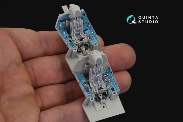 QD48188 1/48 3D Декаль интерьера кабины Су-30СМ (для модели KittyHawk)